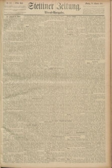 Stettiner Zeitung. 1889, Nr. 372 (28 Oktober) - Abend-Ausgabe