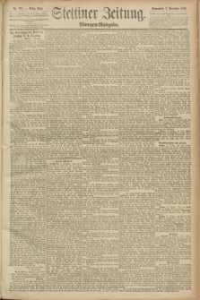 Stettiner Zeitung. 1889, Nr. 377 (2 November) - Morgen-Ausgabe