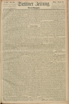 Stettiner Zeitung. 1889, Nr. 379 (4 November) - Abend-Ausgabe