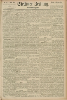 Stettiner Zeitung. 1889, Nr. 380 (5 November) - Abend-Ausgabe