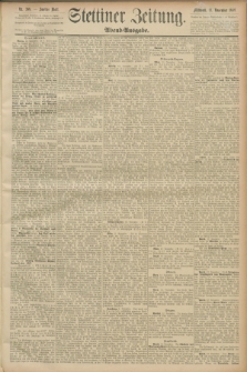 Stettiner Zeitung. 1889, Nr. 388 (13 November) - Abend-Ausgabe