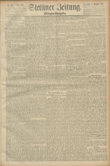Stettiner Zeitung. 1889, Nr. 389 (14 November) - Morgen-Ausgabe