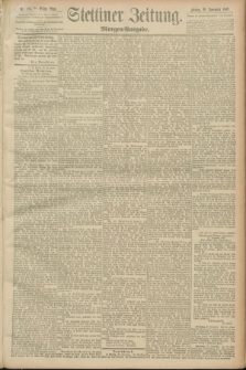 Stettiner Zeitung. 1889, Nr. 404 (29 November) - Morgen-Ausgabe
