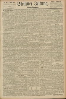 Stettiner Zeitung. 1889, Nr. 408 (3 Dezember) - Abend-Ausgabe