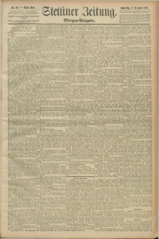 Stettiner Zeitung. 1889, Nr. 417 (12 Dezember) - Morgen-Ausgabe