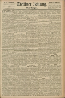 Stettiner Zeitung. 1889, Nr. 423 (18 Dezember) - Abend-Ausgabe