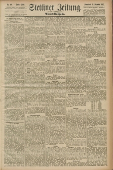 Stettiner Zeitung. 1889, Nr. 426 (21 Dezember) - Abend-Ausgabe