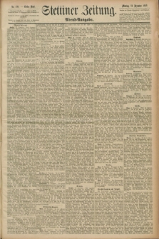 Stettiner Zeitung. 1889, Nr. 428 (23 Dezember) - Abend-Ausgabe