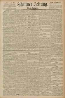 Stettiner Zeitung. 1889, Nr. 429 (24 Dezember) - Abend-Ausgabe