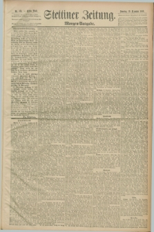 Stettiner Zeitung. 1889, Nr. 433 (29 Dezember) - Morgen-Ausgabe