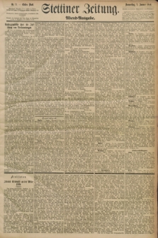 Stettiner Zeitung. 1890, Nr. 2 (2 Januar) - Abend-Ausgabe