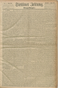 Stettiner Zeitung. 1890, Nr. 5 (4 Januar) - Morgen-Ausgabe
