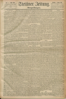 Stettiner Zeitung. 1890, Nr. 9 (7 Januar) - Morgen-Ausgabe