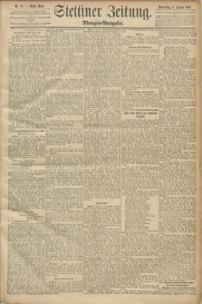 Stettiner Zeitung. 1890, Nr. 13 (9 Januar) - Morgen-Ausgabe