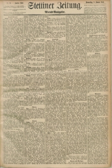 Stettiner Zeitung. 1890, Nr. 14 (9 Januar) - Abend-Ausgabe