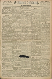 Stettiner Zeitung. 1890, Nr. 51 (31 Januar) - Morgen-Ausgabe