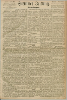 Stettiner Zeitung. 1890, Nr. 54 (1 Februar) - Abend-Ausgabe