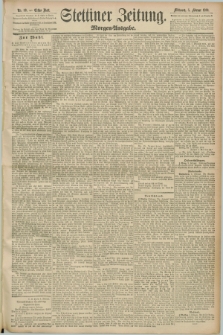 Stettiner Zeitung. 1890, Nr. 59 (5 Februar) - Morgen-Ausgabe