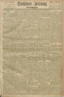 Stettiner Zeitung. 1890, Nr. 60 (5 Februar) - Abend-Ausgabe
