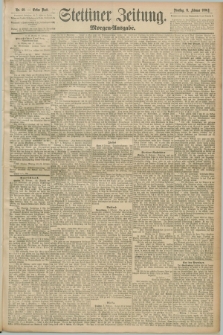 Stettiner Zeitung. 1890, Nr. 69 (11 Februar) - Morgen-Ausgabe