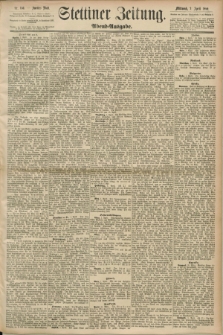 Stettiner Zeitung. 1890, Nr. 156 (2 April) - Abend-Ausgabe