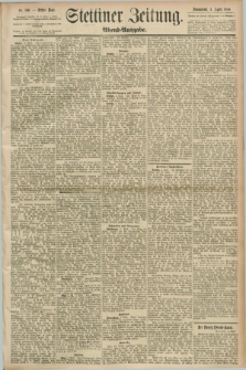 Stettiner Zeitung. 1890, Nr. 160 (5 April) - Abend-Ausgabe