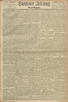 Stettiner Zeitung. 1890, Nr. 170 (12 April) - Abend-Ausgabe