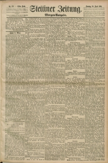 Stettiner Zeitung. 1890, Nr. 183 (20 April) - Morgen-Ausgabe
