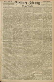 Stettiner Zeitung. 1890, Nr. 203 (3 Mai) - Morgen-Ausgabe