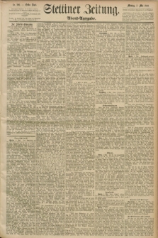 Stettiner Zeitung. 1890, Nr. 206 (5 Mai) - Abend-Ausgabe