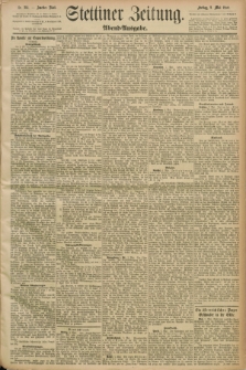 Stettiner Zeitung. 1890, Nr. 214 (9 Mai) - Abend-Ausgabe
