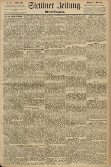 Stettiner Zeitung. 1890, Nr. 218 (12 Mai) - Abend-Ausgabe