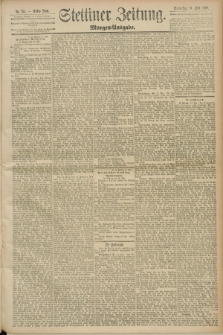 Stettiner Zeitung. 1890, Nr. 223 (15 Mai) - Morgen-Ausgabe