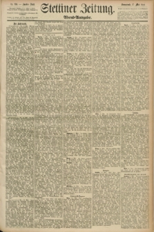 Stettiner Zeitung. 1890, Nr. 226 (17 Mai) - Abend-Ausgabe