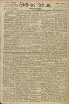 Stettiner Zeitung. 1890, Nr. 227 (18 Mai) - Morgen-Ausgabe