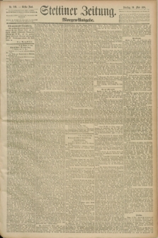 Stettiner Zeitung. 1890, Nr. 229 (20 Mai) - Morgen-Ausgabe