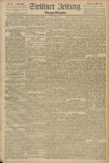 Stettiner Zeitung. 1890, Nr. 235 (23 Mai) - Morgen-Ausgabe
