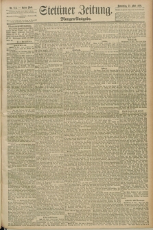 Stettiner Zeitung. 1890, Nr. 243 (29 Mai) - Morgen-Ausgabe