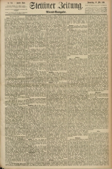 Stettiner Zeitung. 1890, Nr. 244 (29 Mai) - Abend-Ausgabe