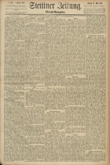 Stettiner Zeitung. 1890, Nr. 246 (30. Mai) - Abend-Ausgabe