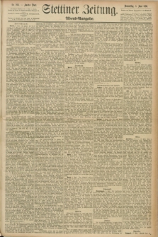Stettiner Zeitung. 1890, Nr. 256 (5 Juni) - Abend-Ausgabe