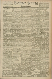 Stettiner Zeitung. 1890, Nr. 267 (12 Juni) - Morgen-Ausgabe