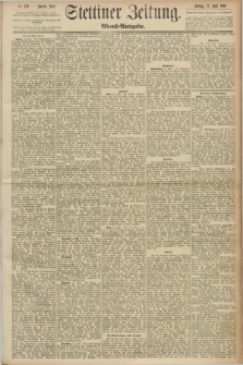 Stettiner Zeitung. 1890, Nr. 270 (13 Juni) - Abend-Ausgabe