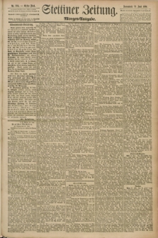 Stettiner Zeitung. 1890, Nr. 283 (21 Juni) - Morgen-Ausgabe