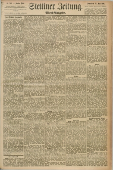 Stettiner Zeitung. 1890, Nr. 284 (21 Juni) - Abend-Ausgabe