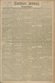 Stettiner Zeitung. 1890, Nr. 287 (24 Juni) - Morgen-Ausgabe