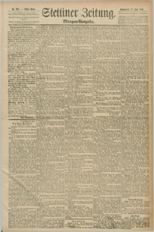 Stettiner Zeitung. 1890, Nr. 295 (28 Juni) - Morgen-Ausgabe