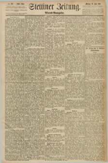 Stettiner Zeitung. 1890, Nr. 298 (30 Juni) - Abend-Ausgabe