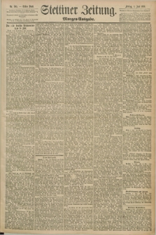 Stettiner Zeitung. 1890, Nr. 305 (4 Juli) - Morgen-Ausgabe