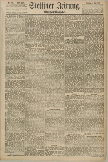 Stettiner Zeitung. 1890, Nr. 309 (6 Juli) - Morgen-Ausgabe